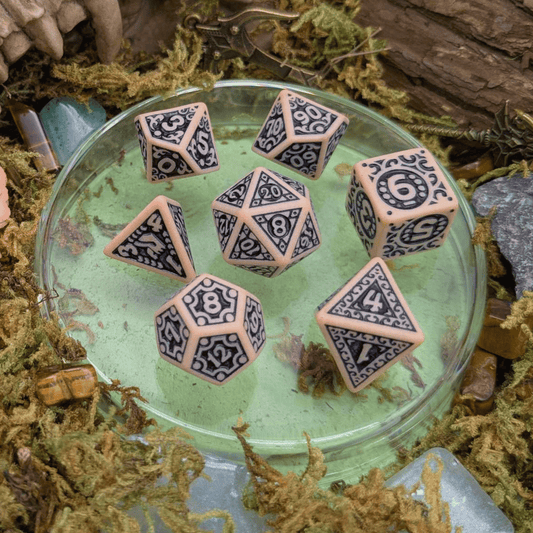 Ornate Cala Dice Set