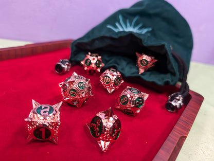 Vipers Sting | Metal Caltrop Dice Set