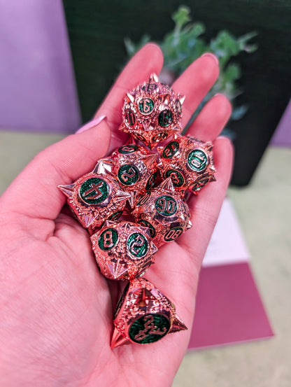 Vipers Sting | Metal Caltrop Dice Set