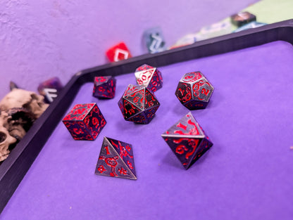 Infernal Pact | Metal Eldritch Dice Set
