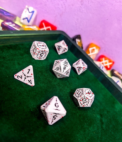 Scarlet Revenant | Metal Arcana Dice Set