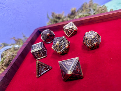 Olympian Legacy | Metal Mythos Dice Set
