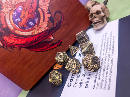 Olympian Legacy | Metal Mythos Dice Set