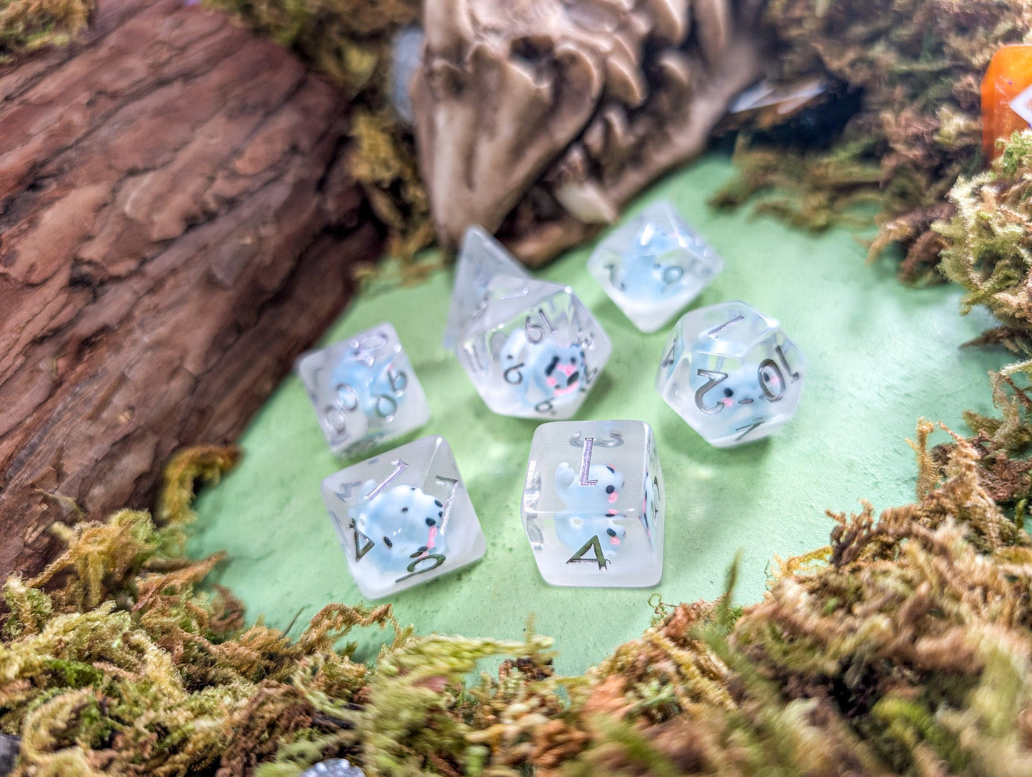 Seal Filled Dice