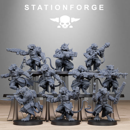 10 x Corrupted Guard Raticus Designed by Station Forge