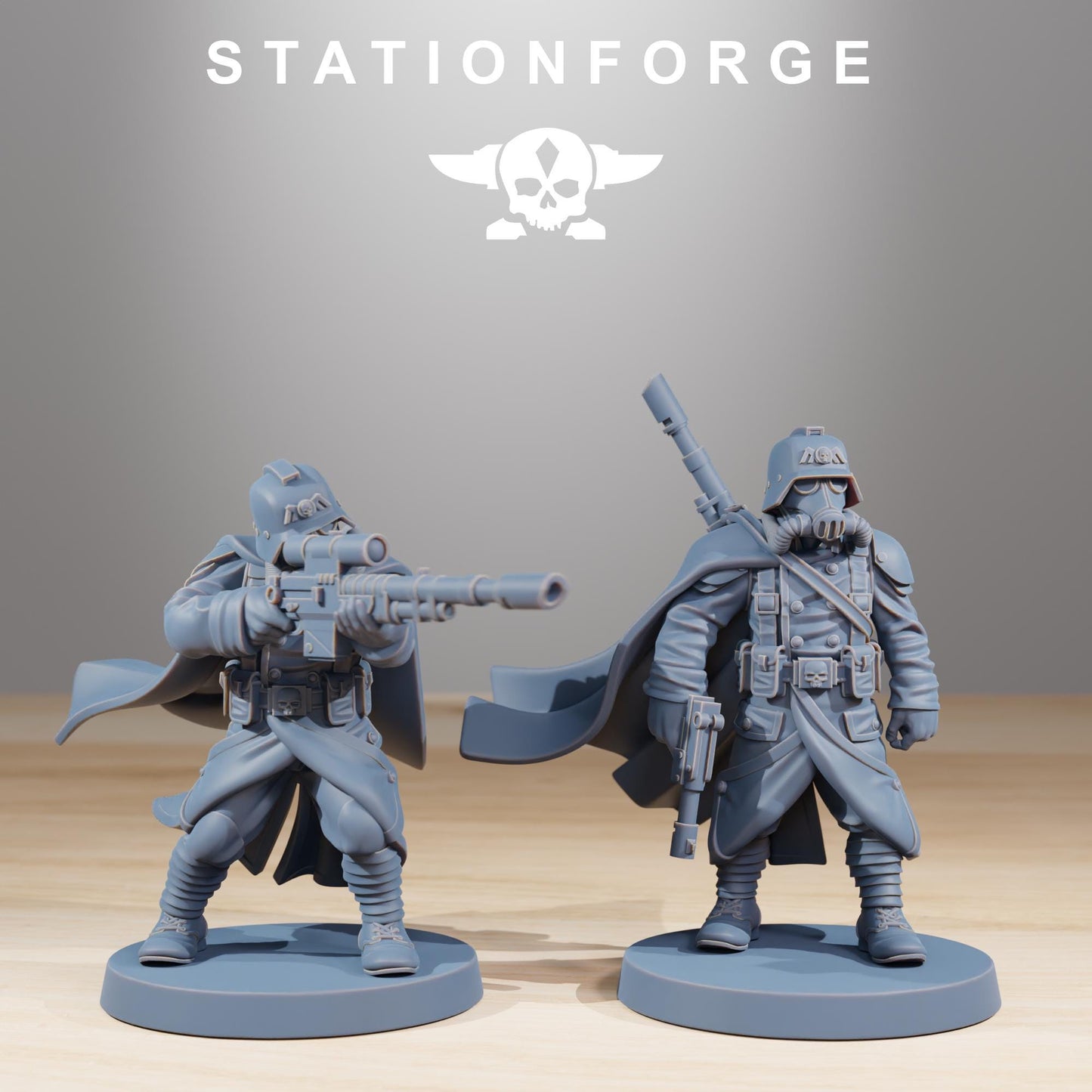 Station Forge grimguard marksmen 3d printed proxie Wargames