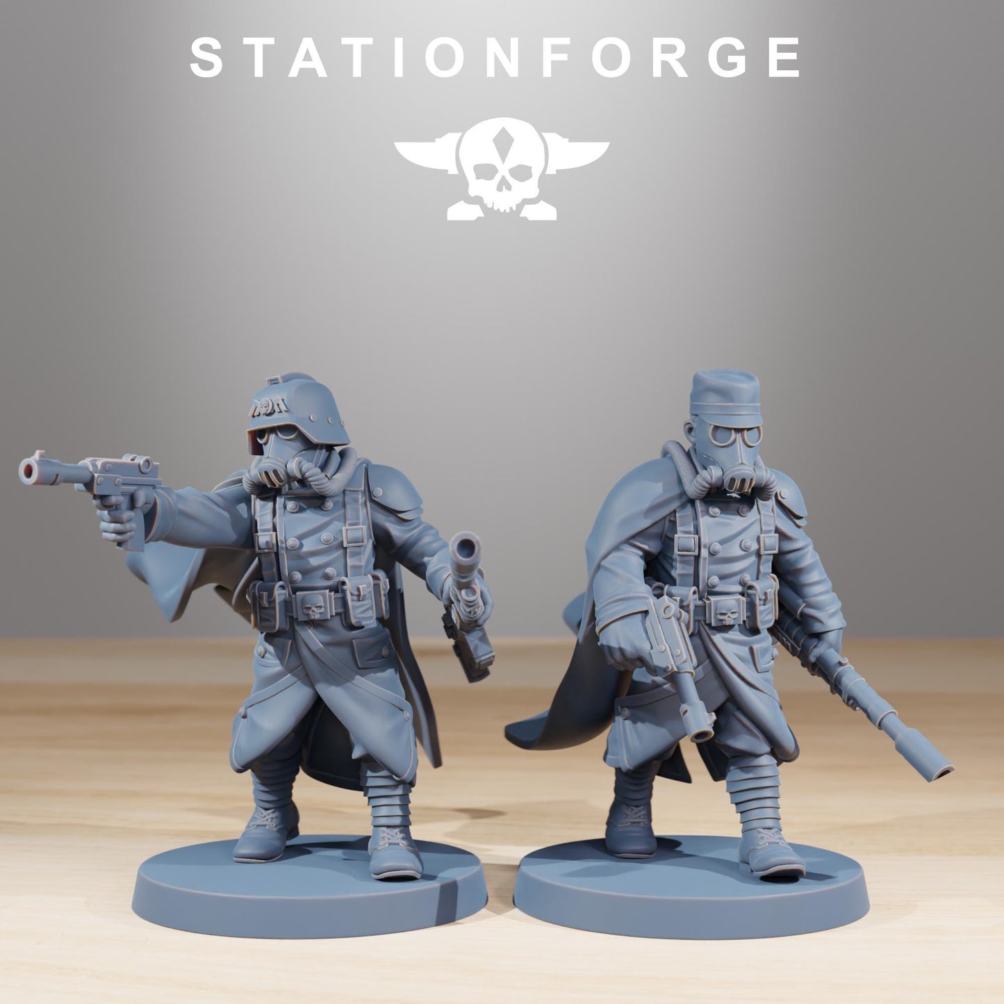 Station Forge grimguard marksmen 3d printed proxie Wargames