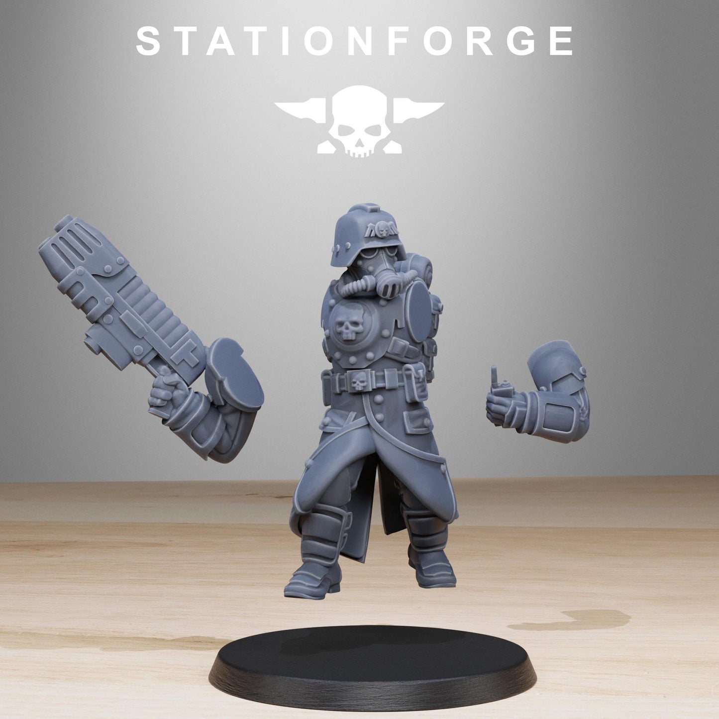 Station Forge Grimguard bombardiers 3d printed proxie Wargames