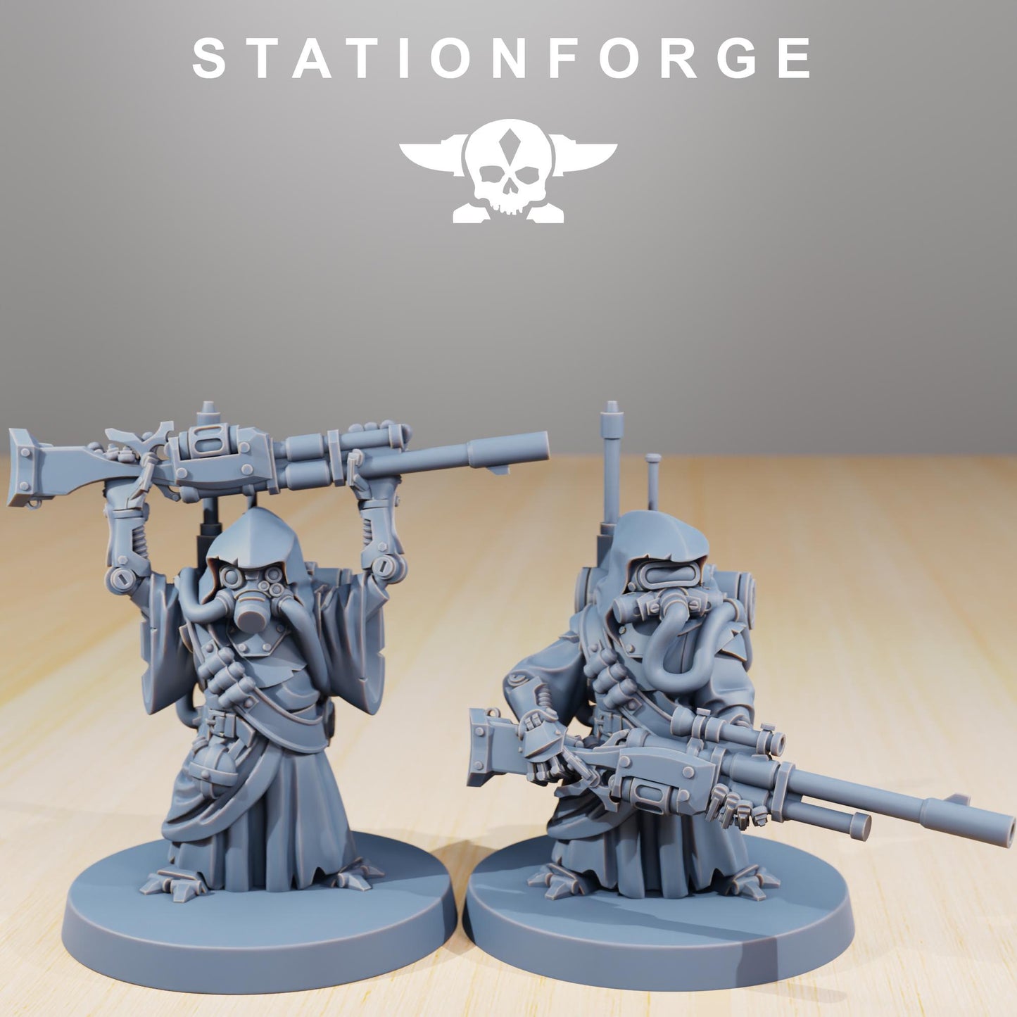 Station Forge scavenger junkards Team Proxy  minitures Tabletop RPG Wargaming
