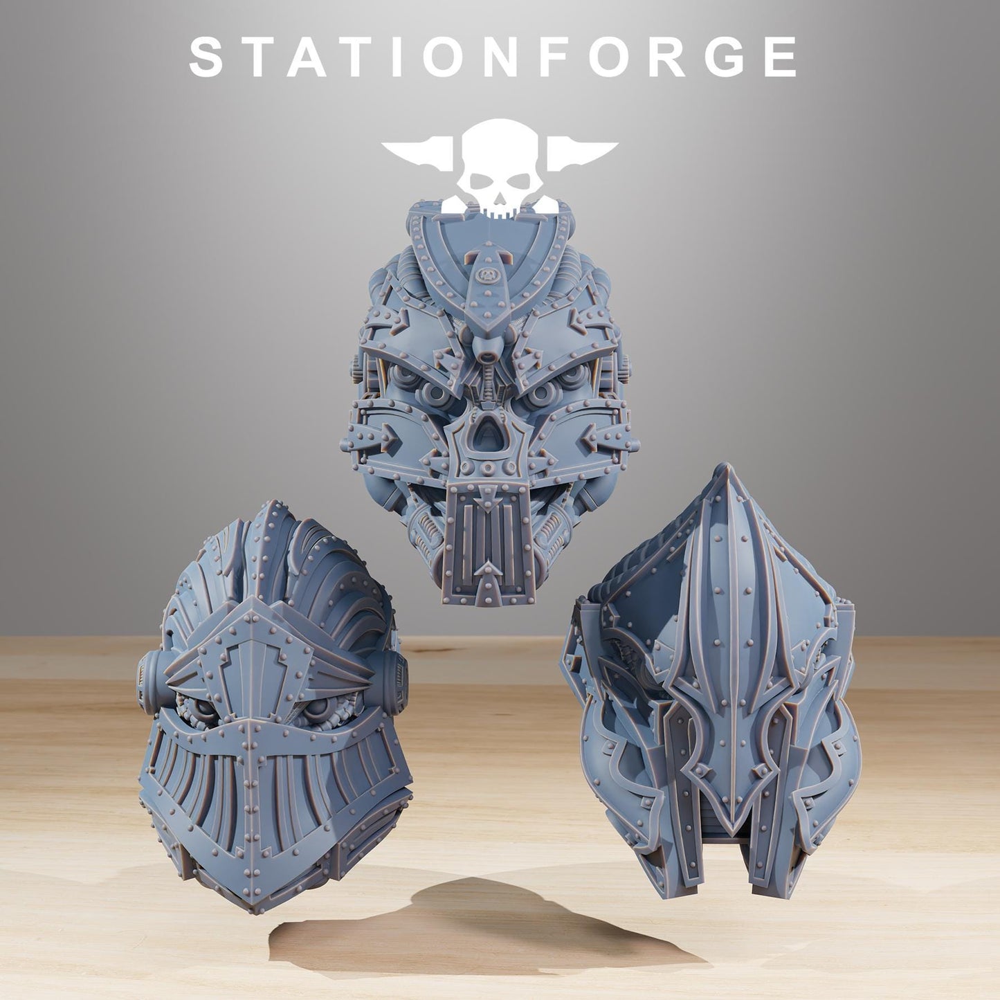 Scavenger Trident Massive 60cm tall big boy  printed in resin and sent in parts
