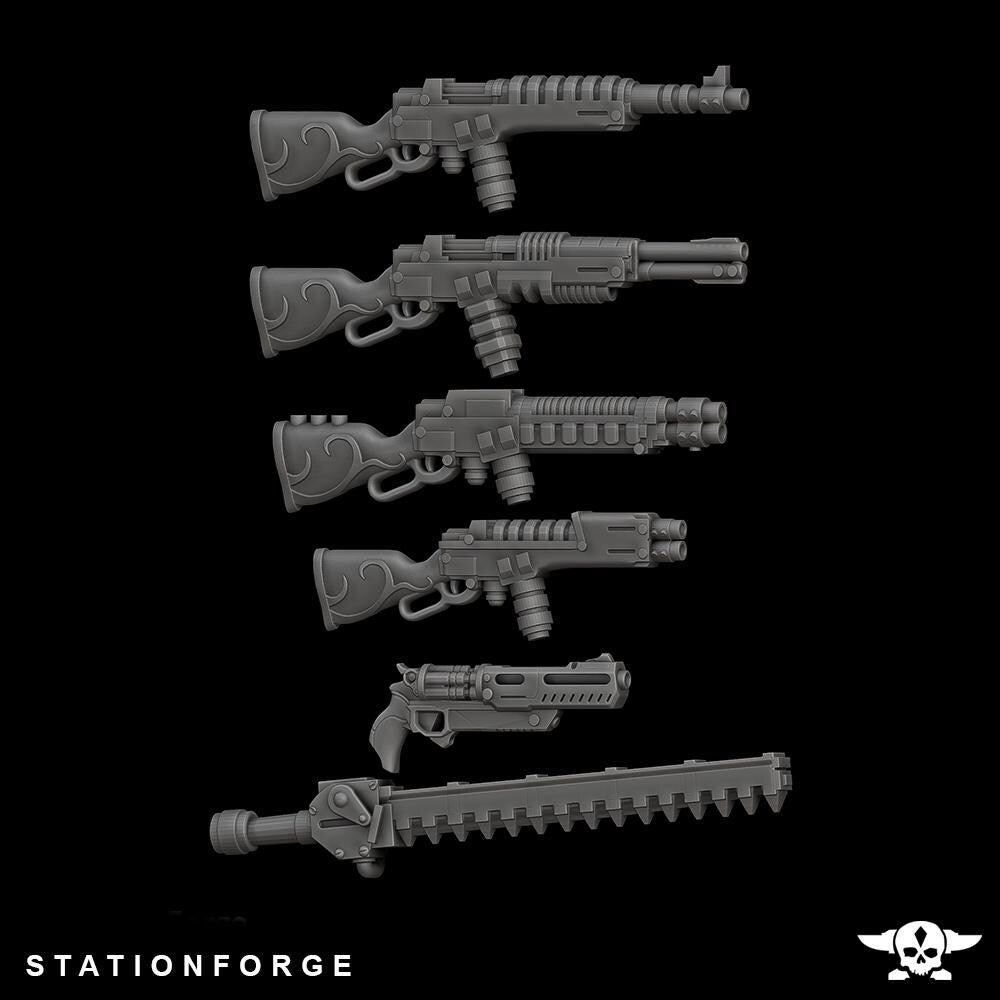 Station Forge Scavenger Frontliners Proxy minitures Tabletop RPG Wargaming