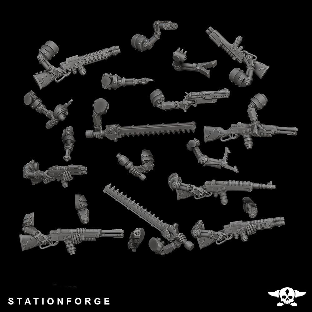 Station Forge Scavenger Frontliners Proxy minitures Tabletop RPG Wargaming