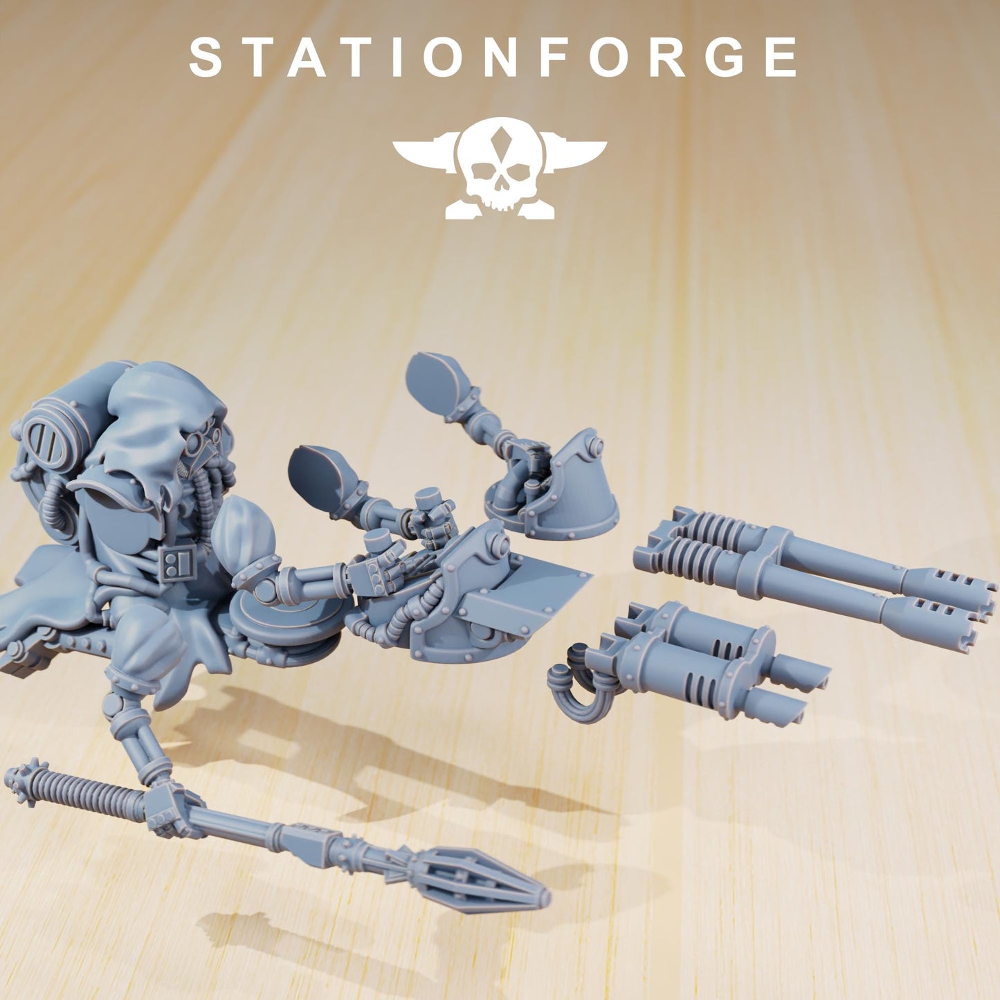 Station Forge Scavenger Alpha Rider Team Proxy  minitures Tabletop RPG Wargaming