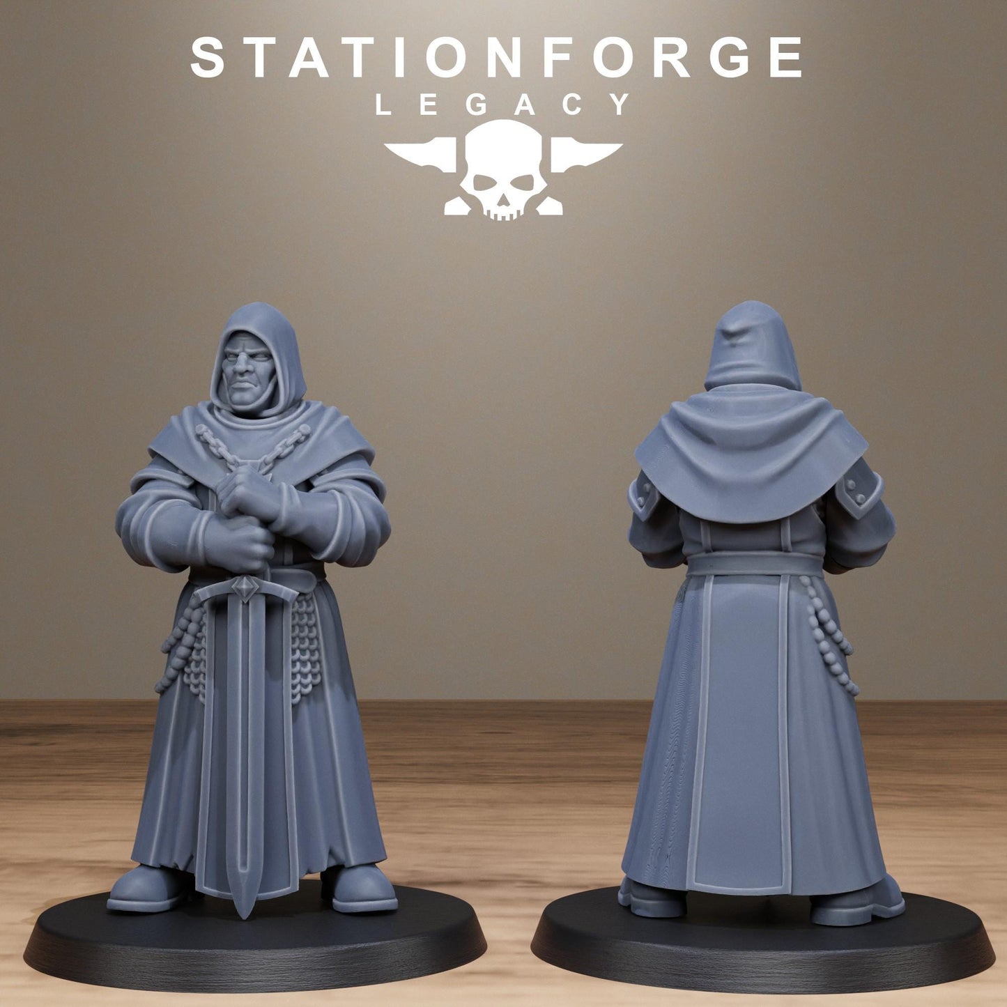 Station Forge Legacy  Thorncrest Priests 3d printed proxie Wargames New Faction