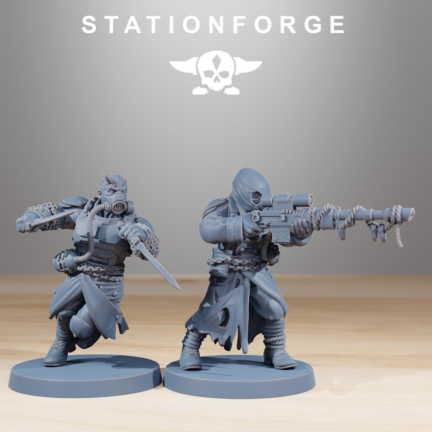 Station Forge Corrupted Guard Kill Team Proxy 28m minitures Tabletop RPG Wargaming