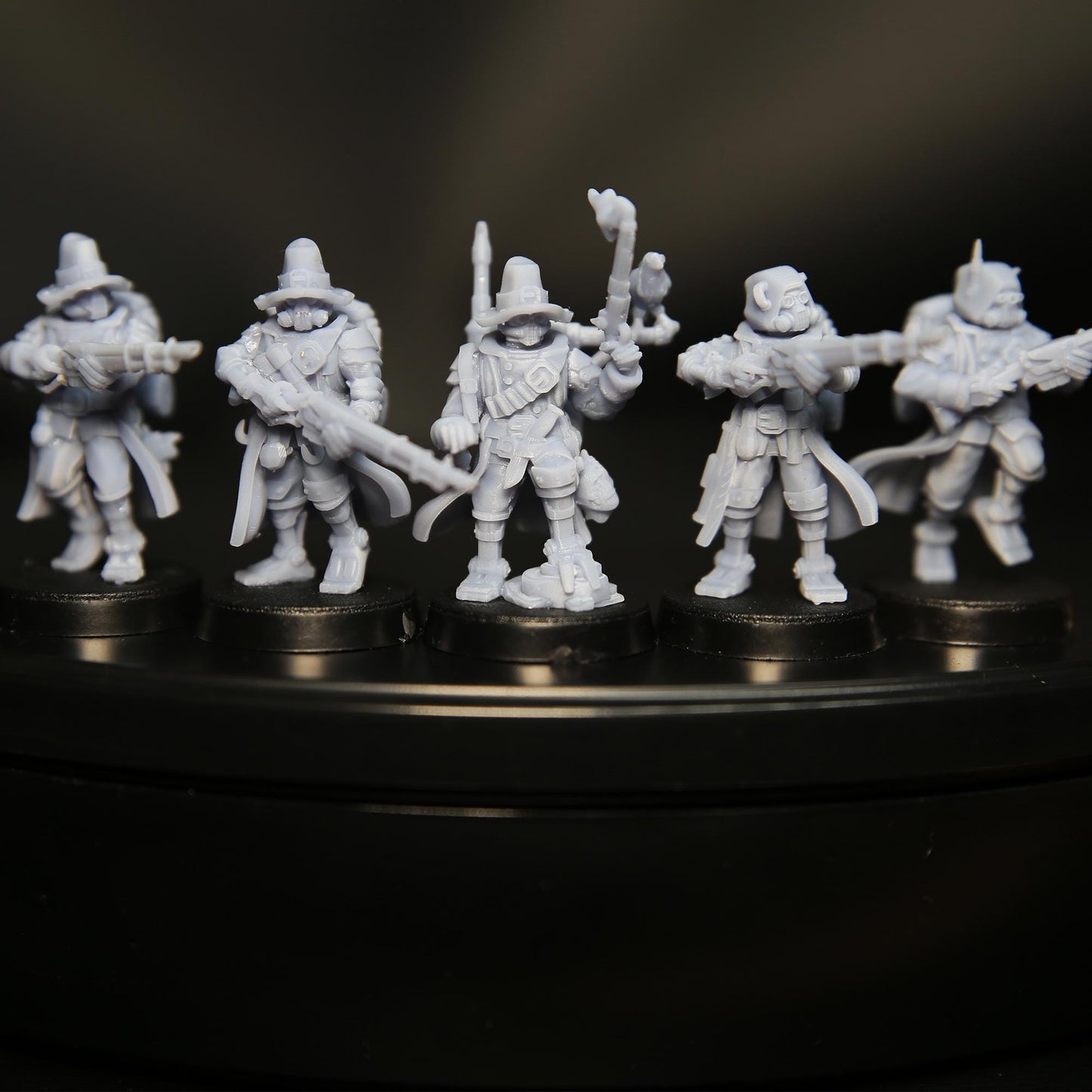 Station Forge Scavenger Bounty Hunters Team Proxy  minitures Tabletop RPG Wargaming
