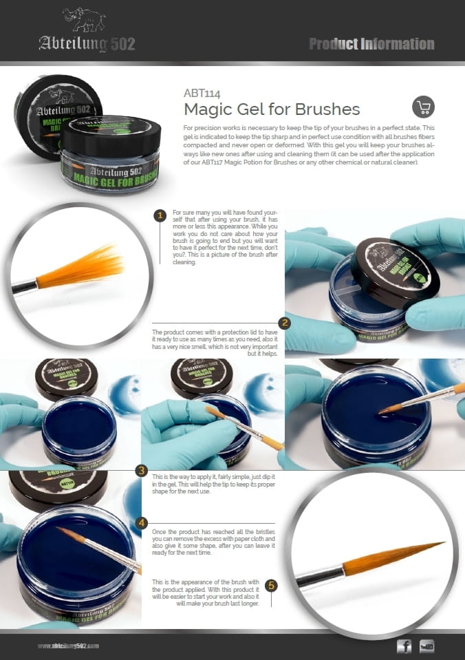 Abteilung 502 - Magic Gel for Brushes ABT114 (AKABT114)