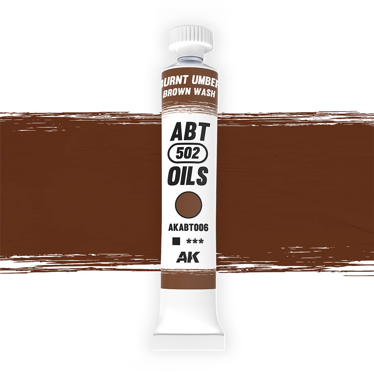 Abteilung 502 Oil Paint - Burnt Umber / Brown Wash (AKABT006)