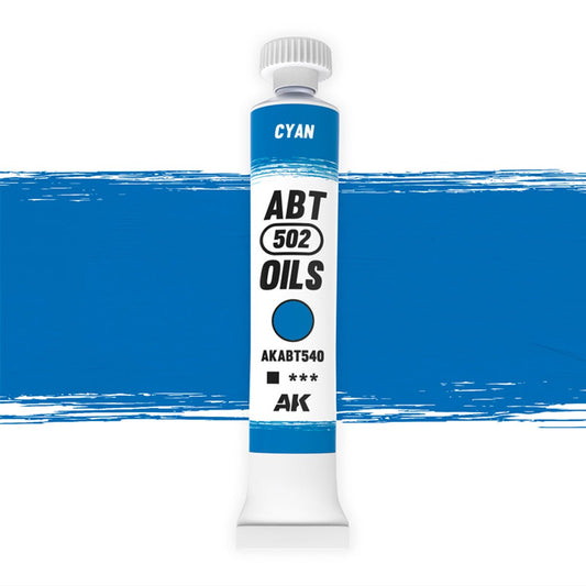Abteilung 502 Oil Paint - Cyan (AKABT540)