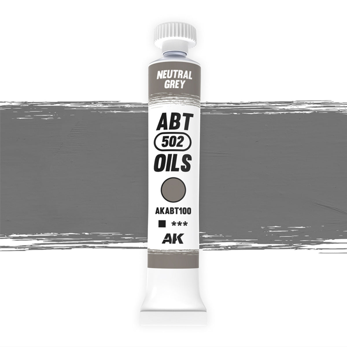 Abteilung 502 Oil Paint - Neutral Grey (AKABT100)
