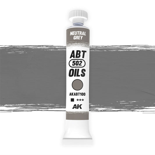 Abteilung 502 Oil Paint - Neutral Grey (AKABT100)