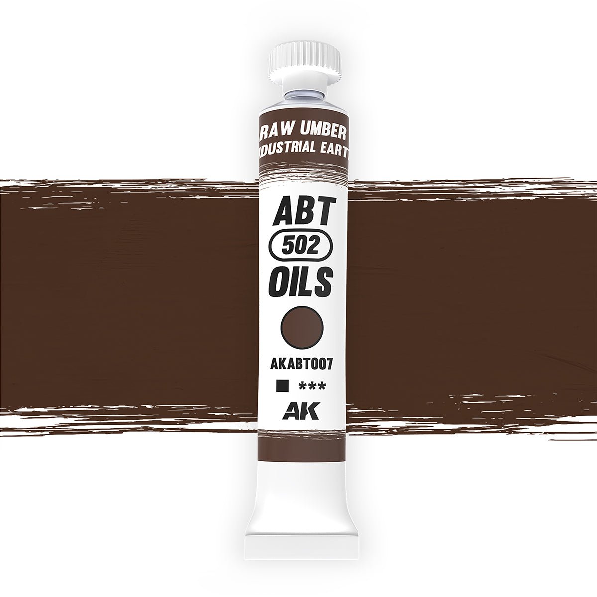 Abteilung 502 Oil Paint - Raw Umber / Industrial Earth (AKABT007)