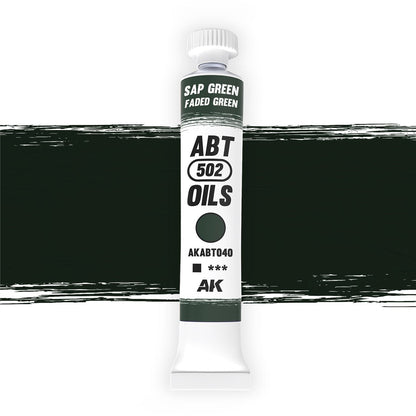 Abteilung 502 Oil Paint - Sap Green / Faded Green (AKABT040)