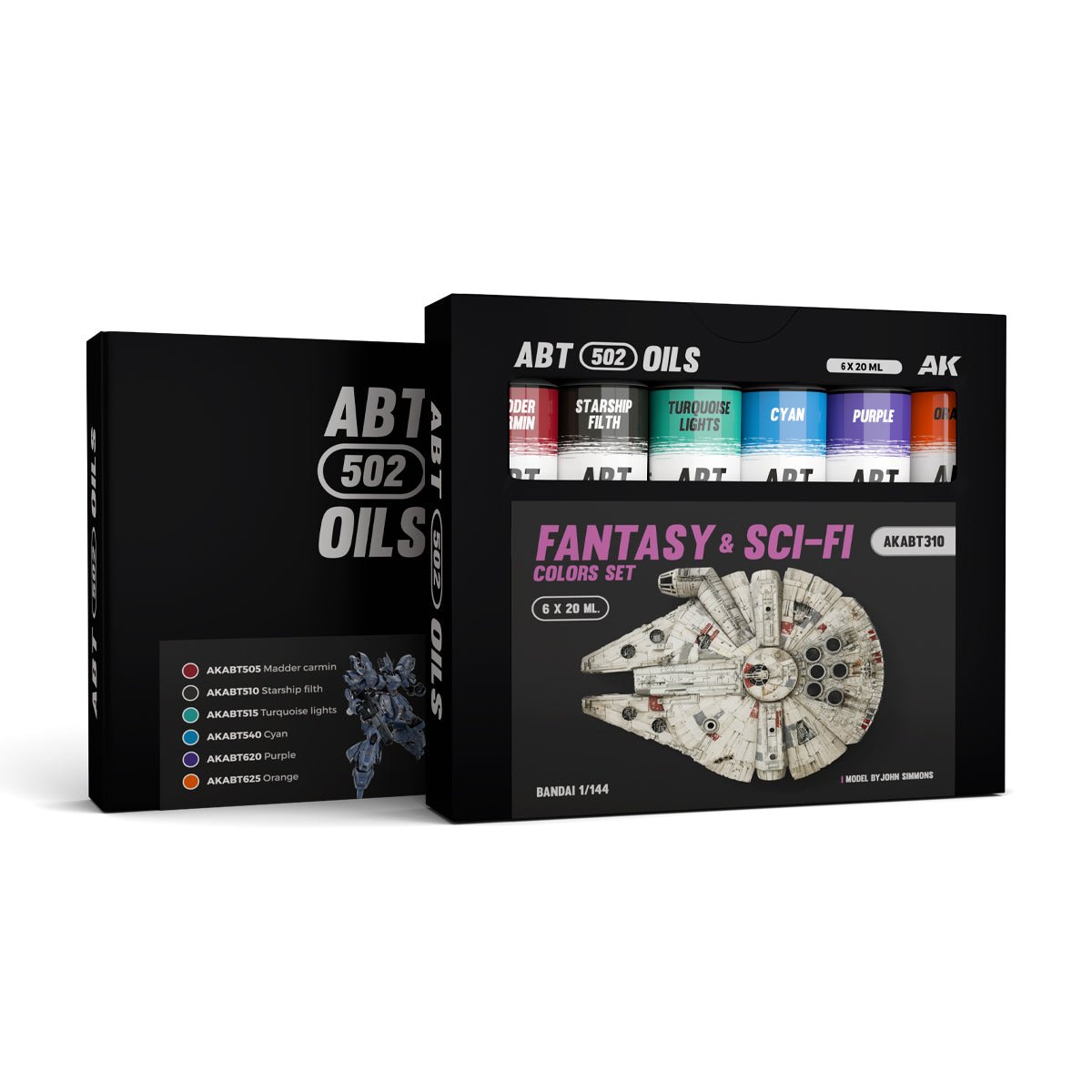 Abteilung 502 Oil Paints - Fantasy & Sci-Fi Colors Set (AKABT310)