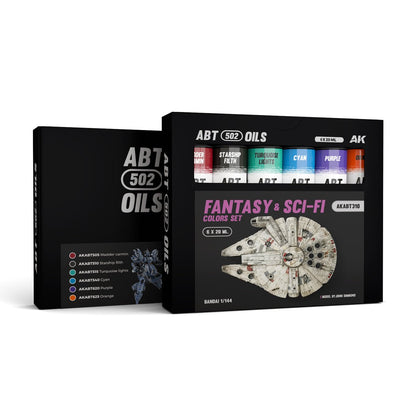 Abteilung 502 Oil Paints - Fantasy & Sci-Fi Colors Set (AKABT310)