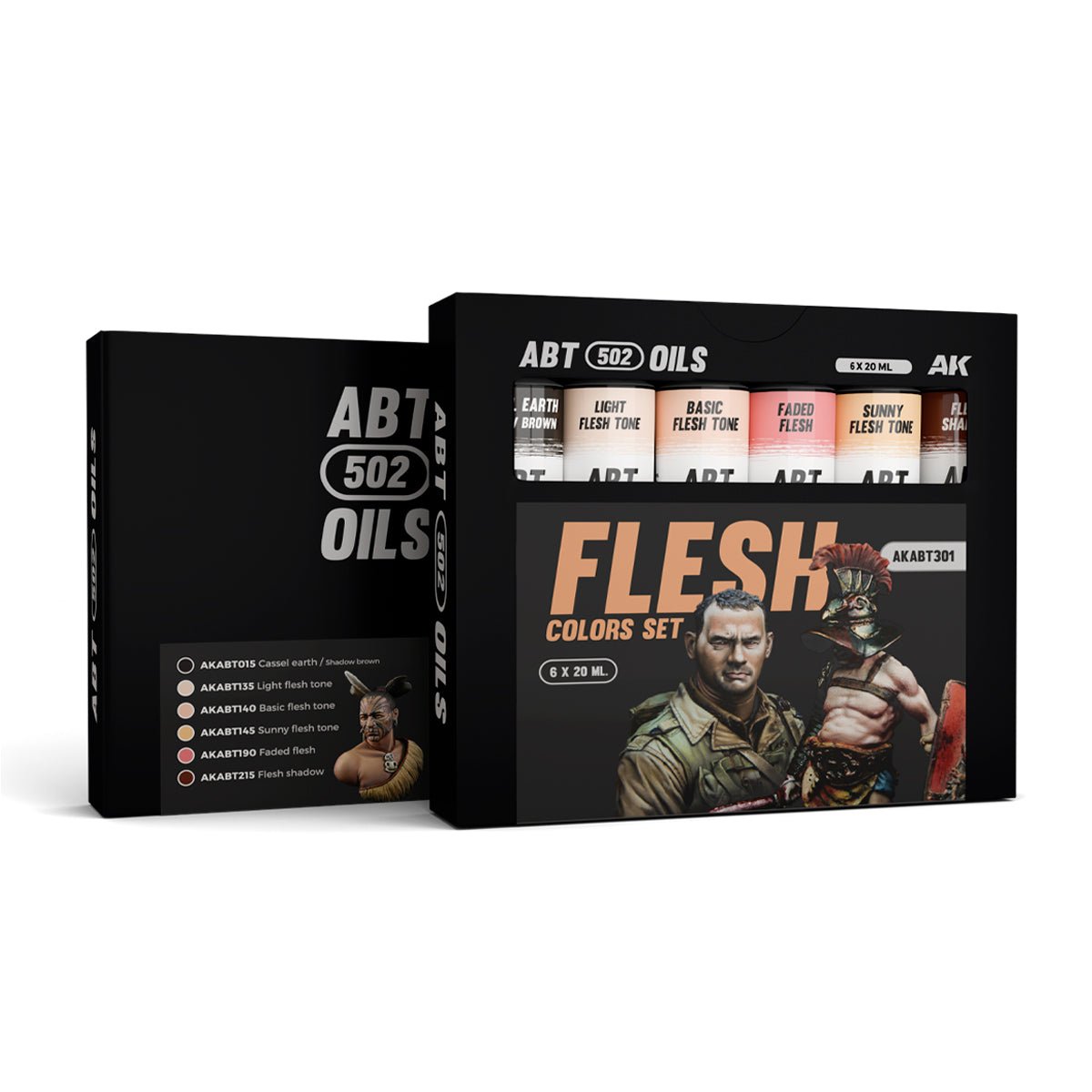 Abteilung 502 Oil Paints - Flesh Colors Set (AKABT301)