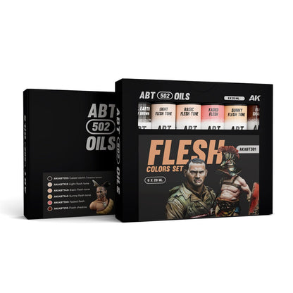 Abteilung 502 Oil Paints - Flesh Colors Set (AKABT301)