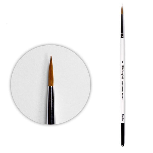 Abteilung 502 TOP LINE Kolinsky Sable Brush 2 (ABT850-2)