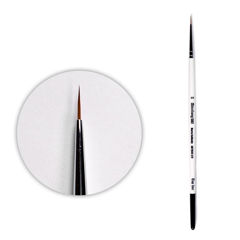 Abteilung 502 TOP LINE Kolinsky Sable Brush 2/0 (ABT850-00)