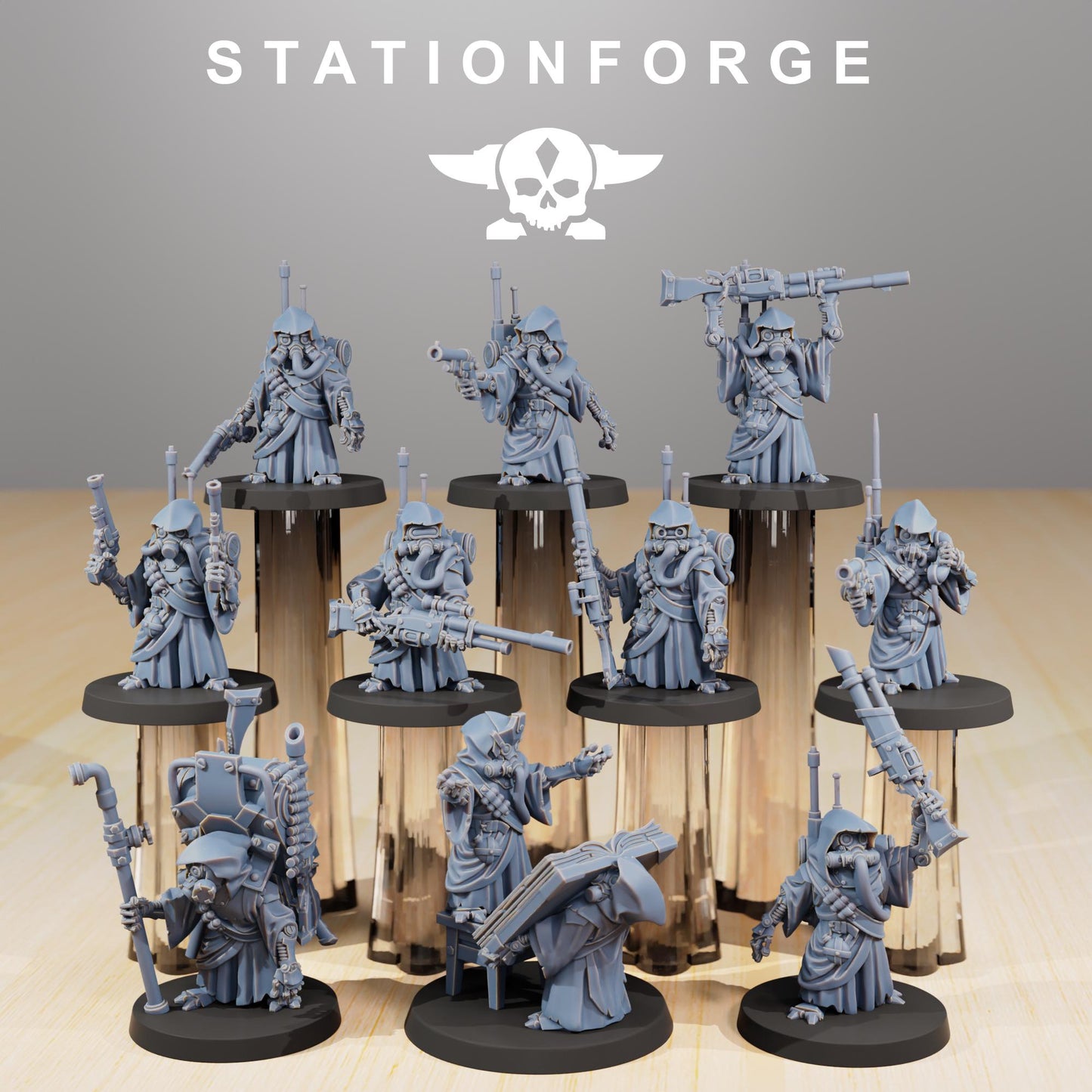 Station Forge scavenger junkards Team Proxy  minitures Tabletop RPG Wargaming