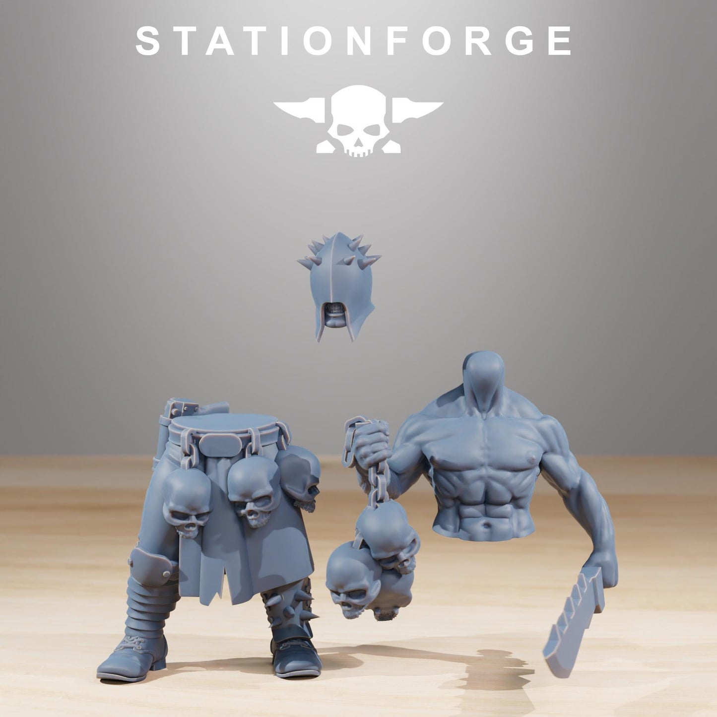 Station Forge Corrupted Guard Sectarians Team Proxy  minitures Tabletop RPG Wargaming