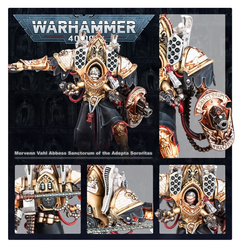 Adepta Sororitas: Morvenn Vahl Abbess Sanctorum