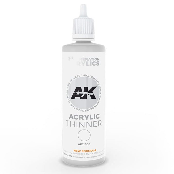 AK Interactive 3G Acrylic Thinner (100ml) (AK11500)