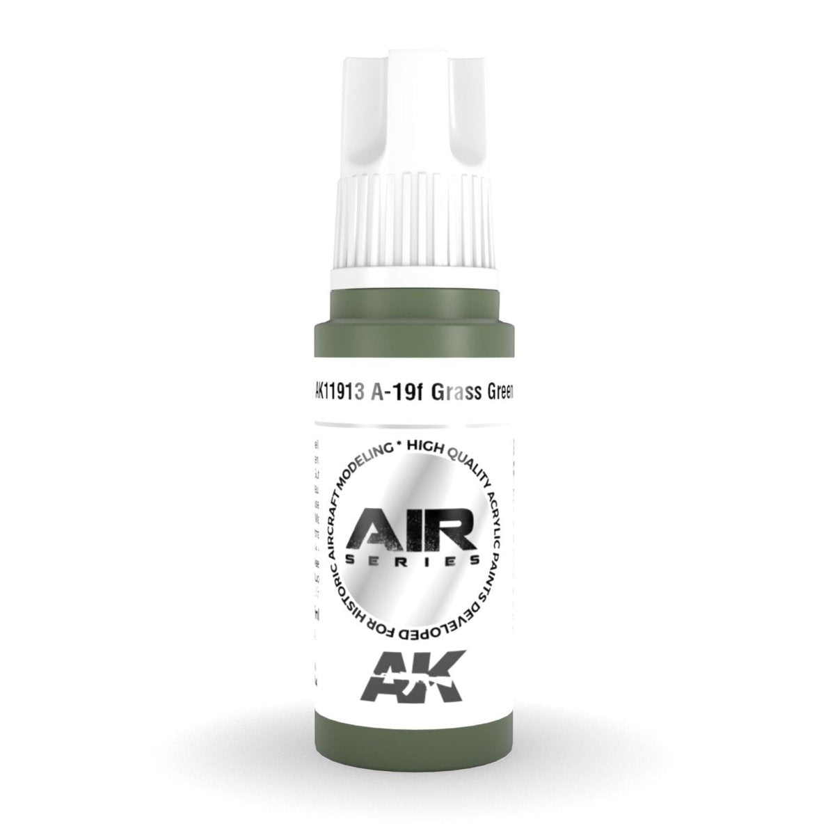 AK Interactive 3rd Gen Acrylic A-19f Grass Green (AK11913)