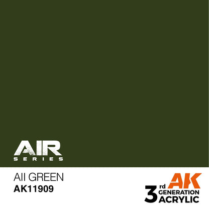 AK Interactive 3rd Gen Acrylic - AII Green (AK11909)