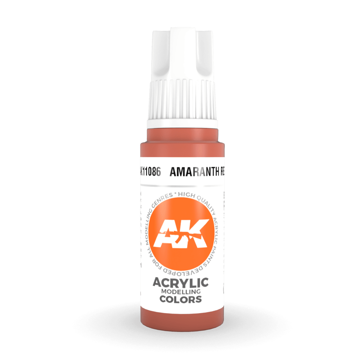 AK Interactive 3rd Gen Acrylic - Amaranth Red 17ml (AK11086)