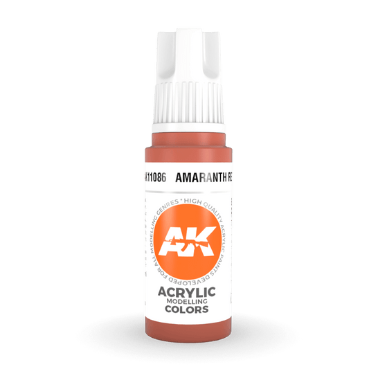 AK Interactive 3rd Gen Acrylic - Amaranth Red 17ml (AK11086)