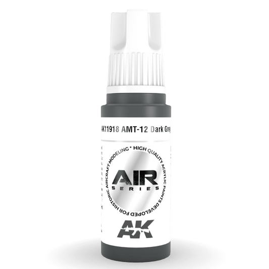 AK Interactive 3rd Gen Acrylic AMT-12 Dark Grey (AK11918)