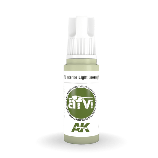 AK Interactive 3rd Gen Acrylic - APC Interior Light Green (FS24533) 17ml (AK11345)