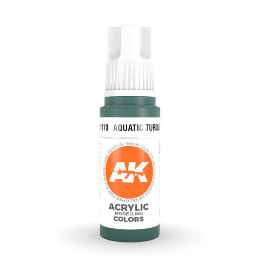 AK Interactive 3rd Gen Acrylic - Aquatic Turquoise 17ml (AK11170)