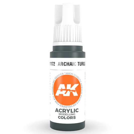 AK Interactive 3rd Gen Acrylic - Archaic Turquoise 17ml (AK11172)