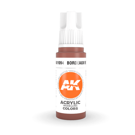 AK Interactive 3rd Gen Acrylic - Bordeaux Red 17ml (AK11094)