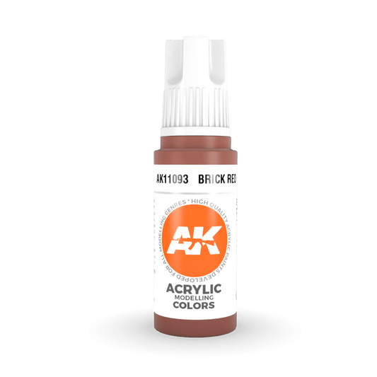 AK Interactive 3rd Gen Acrylic - Brick Red 17ml (AK11093)