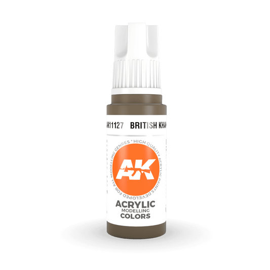 AK Interactive 3rd Gen Acrylic - British Khaki 17ml (AK11127)