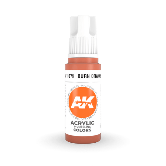 AK Interactive 3rd Gen Acrylic - Burn Orange 17ml (AK11079)