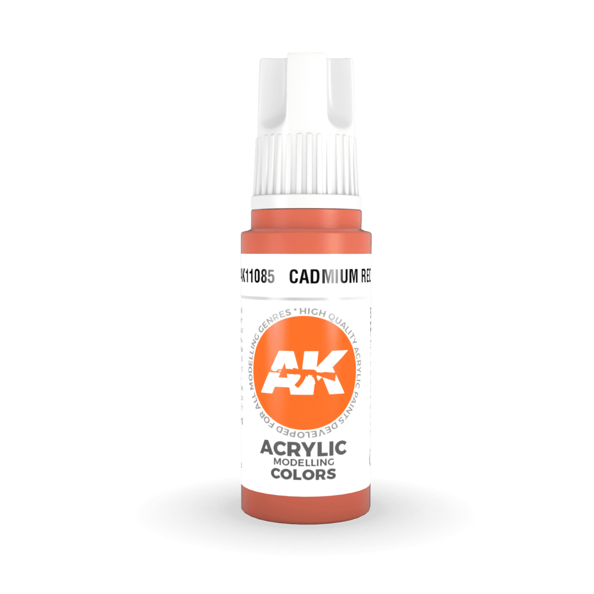 AK Interactive 3rd Gen Acrylic - Cadmium Red 17ml (AK11085)